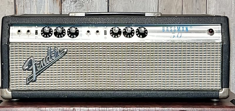 Fender Bassman 50 2-Channel 50-Watt Guitar Amp Head 1972 - 1976