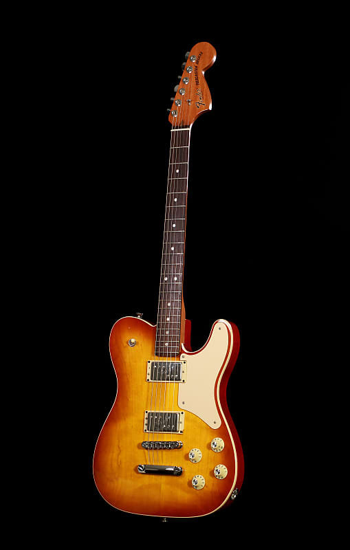 Fender USA Limited Edition Parallel Universe Troublemaker Telecaster Deluxe  Ice Tea Burst | Reverb