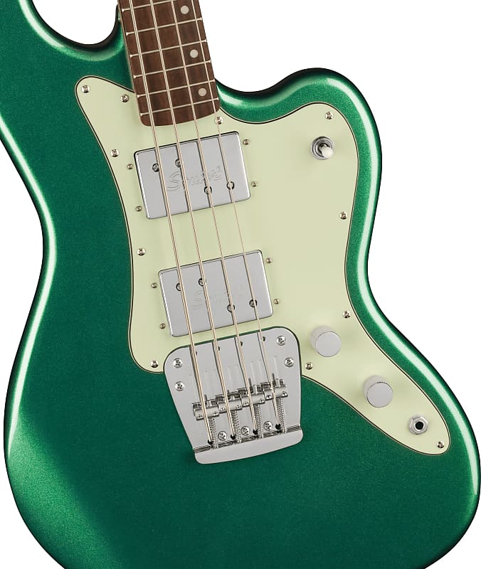 Squier by Fender PARANORMAL RASCAL BASS HH（色：Sherwood Green／指