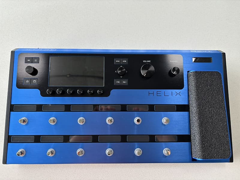 LINE 6 USED 中古 Helix Floor Lightning Blue 【限定カラー