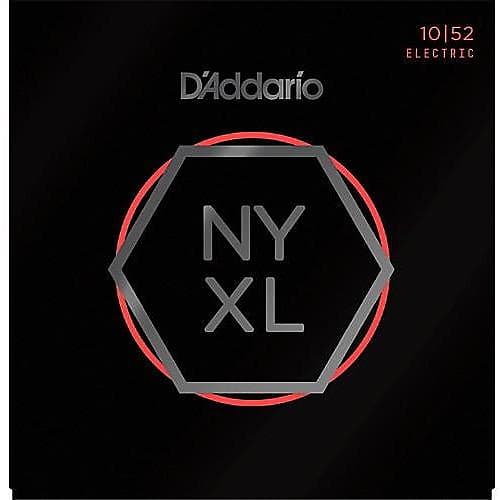 D'Addario NYXL Nickel Wound Electric Guitar Strings - Light Top/Heavy Bottom - 10-52 image 1