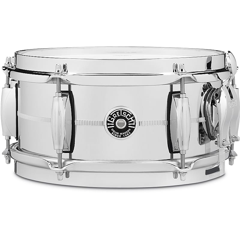 Gretsch GB4161S Brooklyn Chrome Over Steel 5x10" 6-Lug Snare Drum image 1