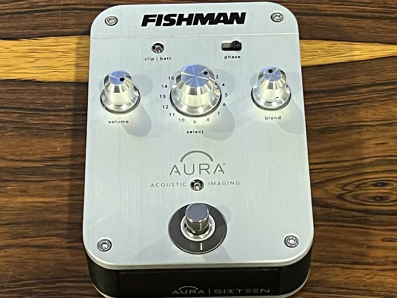 Fishman Aura Sixteen 2010s - Silver Excellent