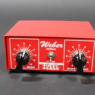 Weber MicroMass 15-Watt Attenuator 2010s - Red for sale
