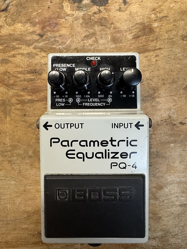 Boss PQ-4 Parametric Equalizer (Silver Label) | Reverb