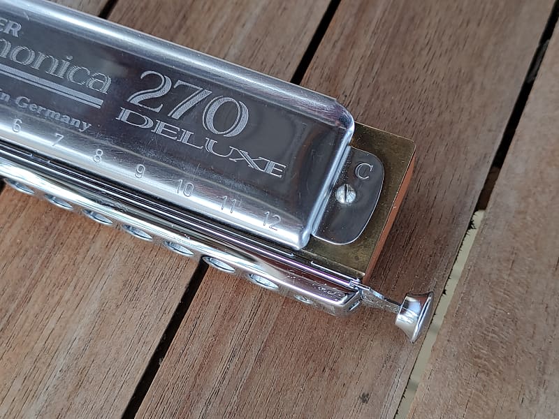 Hohner Super Chromonica 270 DELUXE Chromatic Harmonica, Made