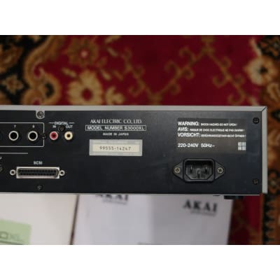 Akai S3000XL MIDI Stereo Digital Sampler (vintage) | Reverb