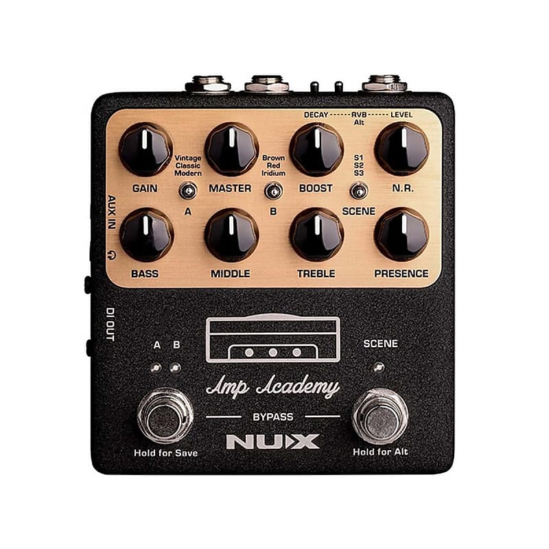 送料無料 店舗 NUX Reverb | Pedal Modeler Amplifier Stomp-Box Academy Amp ギター