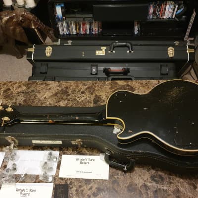 1969 Gibson Les Paul Custom FAMOUS Artist Owned by BUSH! Played on stage at Woodstock! Black Beauty image 18