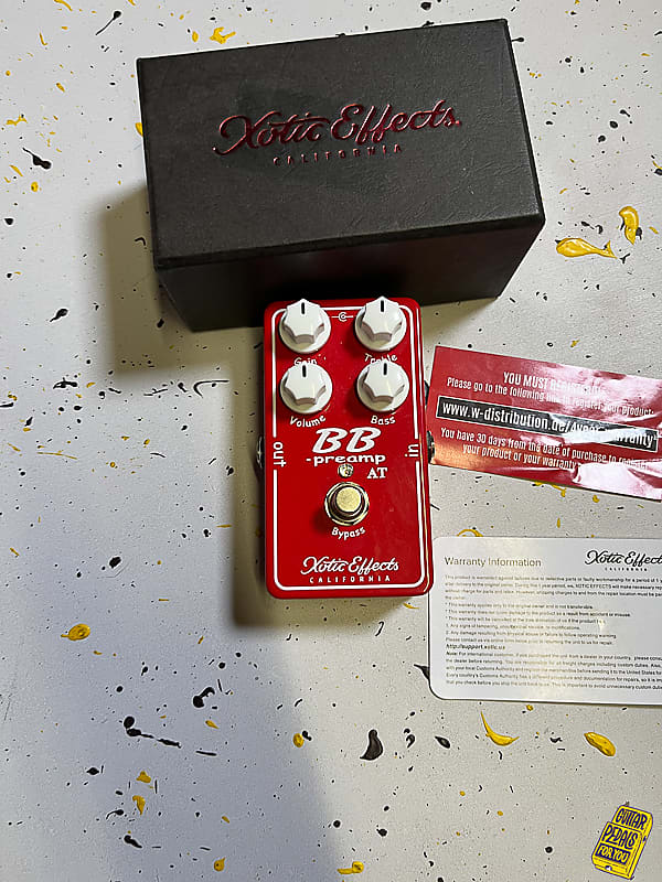 Xotic BB Preamp AT Andy TImmons Limited Edition