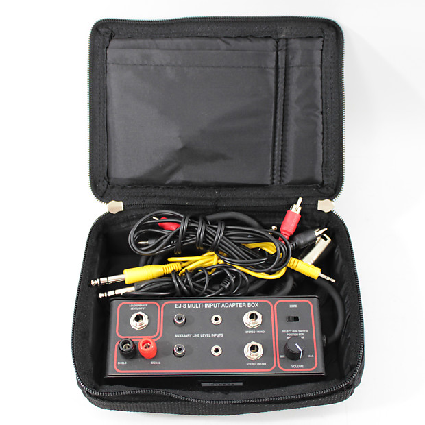 Emtech EJ8 The MultiInput Adapter (Mic Level Output) Reverb