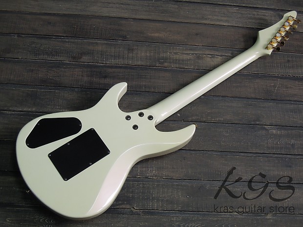 Aria Pro II VA-550 Vanguard Superstrat 1989 Pearl White | Reverb
