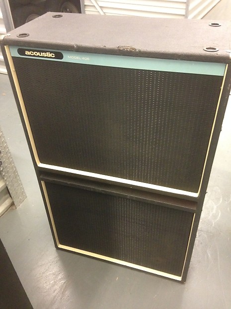 acoustic model 406 ベース キャビネット　15×2 Acoustic 406 2x15 bass cabinet 1970s | Reverb