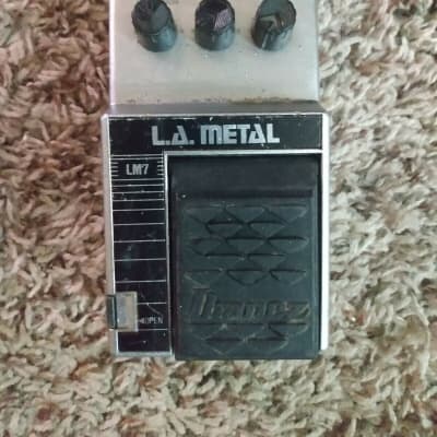 Ibanez LM7 L.A. METAL Distortion Guitar effect pedal USED image 1
