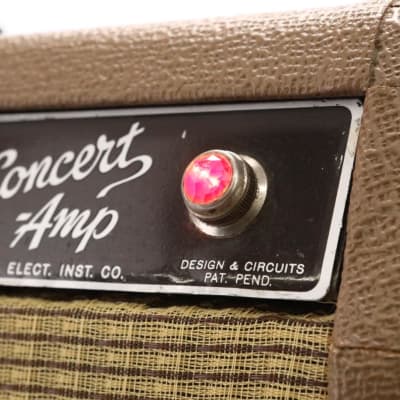 1962 Fender Concert 2x10 Tube in Super-Amp Chassis w/ Allessandro Spkrs #46004 image 13