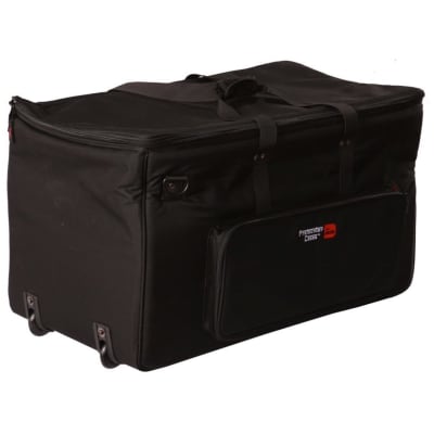 Gator Rolling Electronic Drum Kit Bag, 36x16 Inch, GP-EKIT3616-BW (GP-EKIT3616-BW) image 1