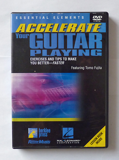 " Accelerate Your Guitar Playing " by Tomo Fujita DVD image 1