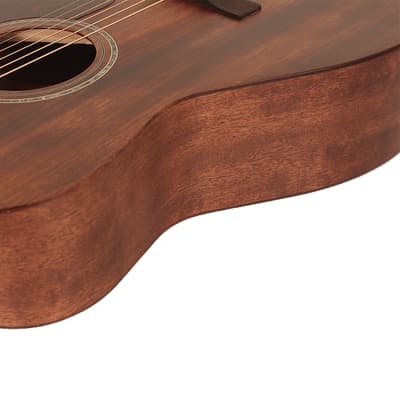 Cort L450CNS Luce Series Concert Style Body Solid Mahogany Top, Back & Neck 6-String Acoustic Guitar image 4