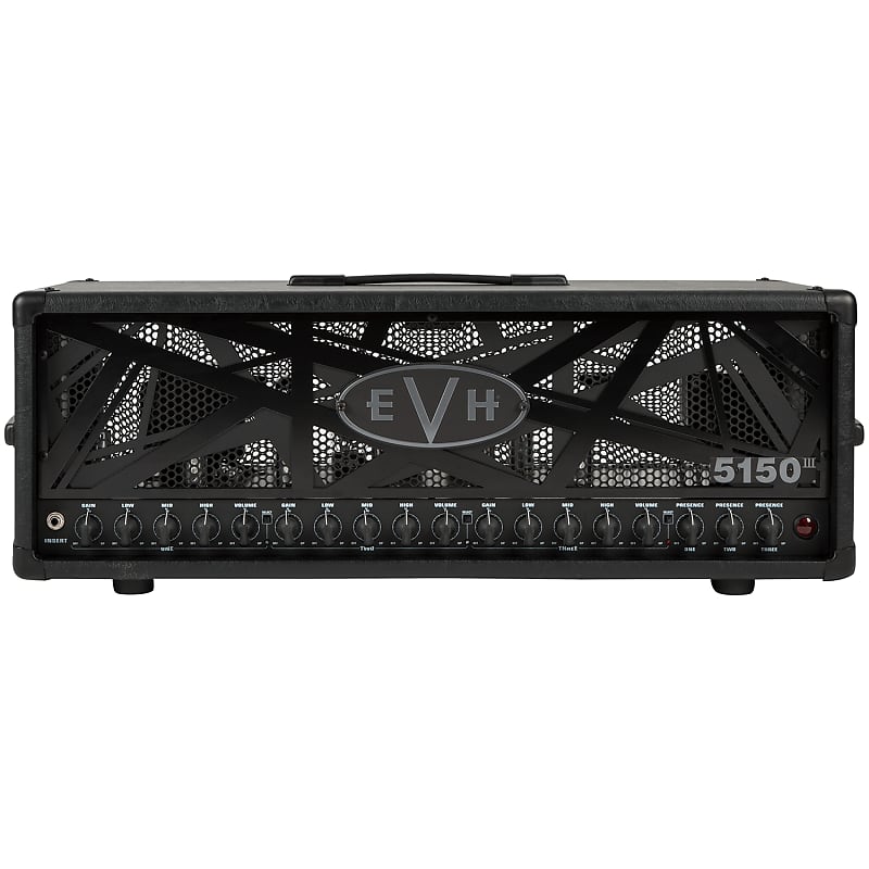 EVH 5150III 100S Stealth 100-Watt 3-Channel Guitar Amp Head w/ 6L6 Power Tubes image 1