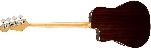 Fender Kingman Bass SCE Acoustic-Electric Bass Natural image 3