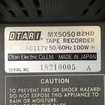 Otari MX5050 B2HD Reel to Reel 1/4” Tape 2-channel image 10