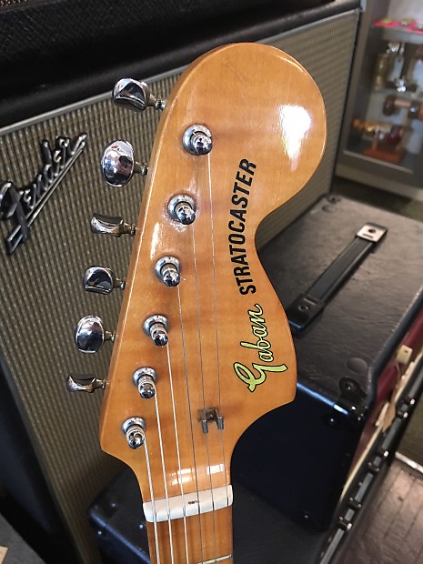 GABAN ジャパビン　ストラト 70's Gaban Stratocaster Sunburst | Reverb