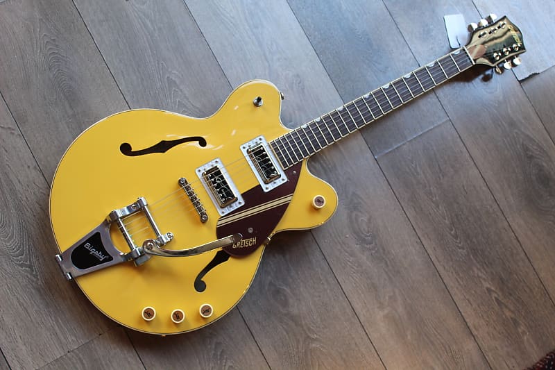 GRETSCH "G2604T Limited Edition Streamliner Rally ,Two-Tone Bamboo Yellow Copper Metallic" image 1