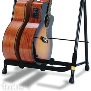 Hercules Stands GS523B Multi-Guitar Rack for up to 3 Guitars image 2