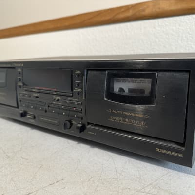 Pioneer CT-W404R Dual Cassette Deck Tape Recorder Dubbing HiFi Stereo Vintage image 3