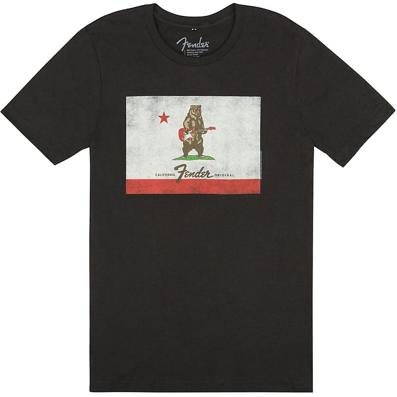 Fender Bear Flag T-Shirt - Medium image 1