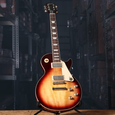 Gibson Les Paul Standard 60's Electric Guitar Bourbon Burst Flame Top image 13