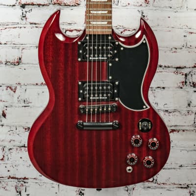 Epiphone - 2008 SG G-400 Electric Guitar, Cherry - w/HSC - x0128 - USED for sale