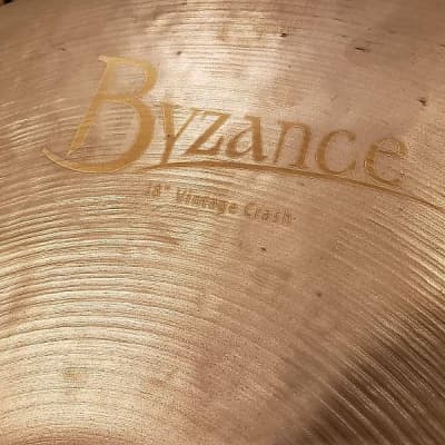 Meinl B18VC 18" Byzance Vintage Crash Cymbal w/ Video Link image 4