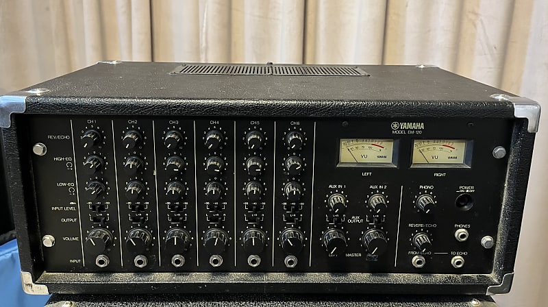 Yamaha EM-120 70’s vintage - Black image 1