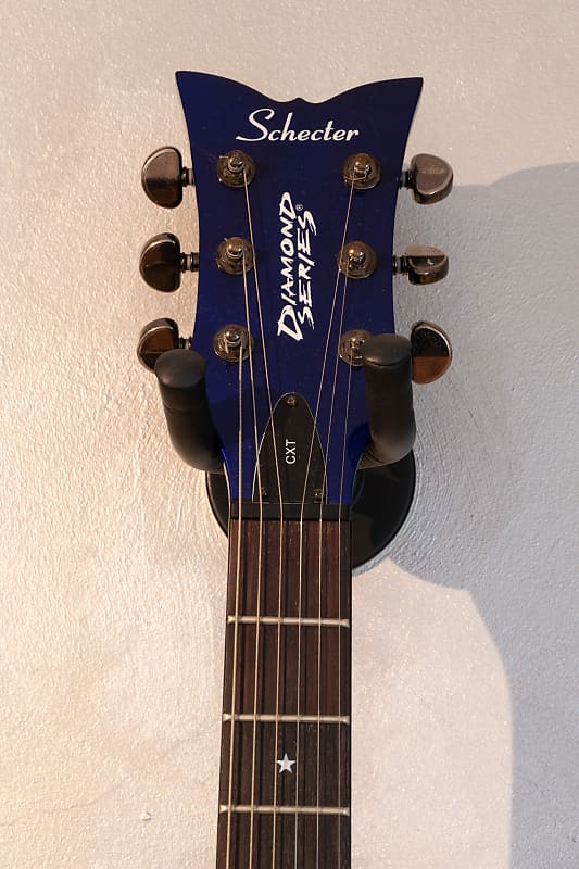 Schecter CXT Artist Modell Trouble Valli 2002 - Blau | Reverb