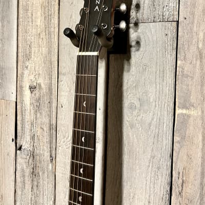 New Luna Art Series Distressed Folk 2023 Vintage Brownburst , We Ship Fast And Set Them up Right ! image 5