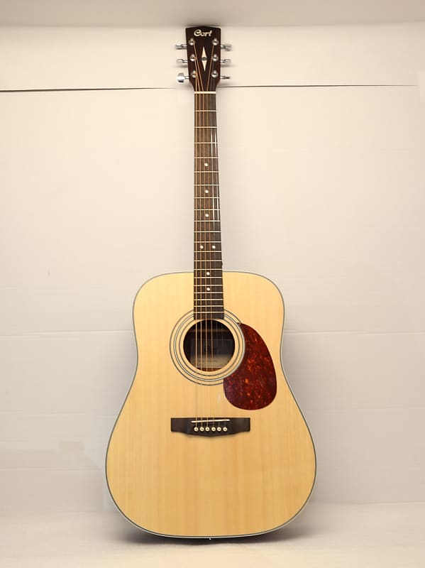 Cort Earth Series Earth70 Acoustic Guitar, Solid Spruce Top, Open