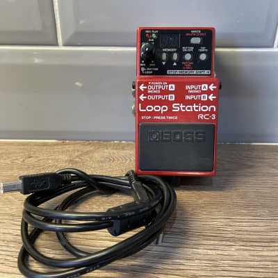 Boss RC-3 Loop Station 2011 - Present - Red for sale