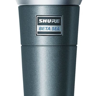 New Shure BETA 58A Dynamic Professional Vocal Microphone w/ Wind Screen image 5