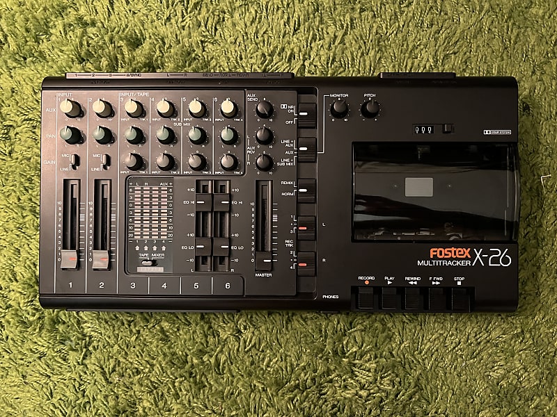 Fostex X26 Multitracker/Mixer Reverb