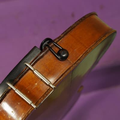 1920s Bruno German Stradivarius-Copy 4/4 Violin (VIDEO! Fresh Work, Ready to Go) image 18