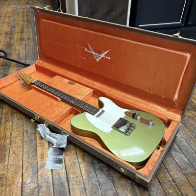 Fender Custom Shop Limited Edition '60 Telecaster Journeyman Relic Aged Sherwood Green Metallic w/Hard Case image 9
