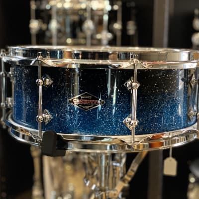 Craviotto Custom Shop Solid Shell Poplar Kit in Evening Sparkle Lacquer - 4pc 12,14,20, 14SD image 6