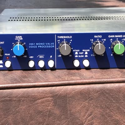 TL Audio 2051 Mono Valve Voice Processor Indigo Series Late-90s