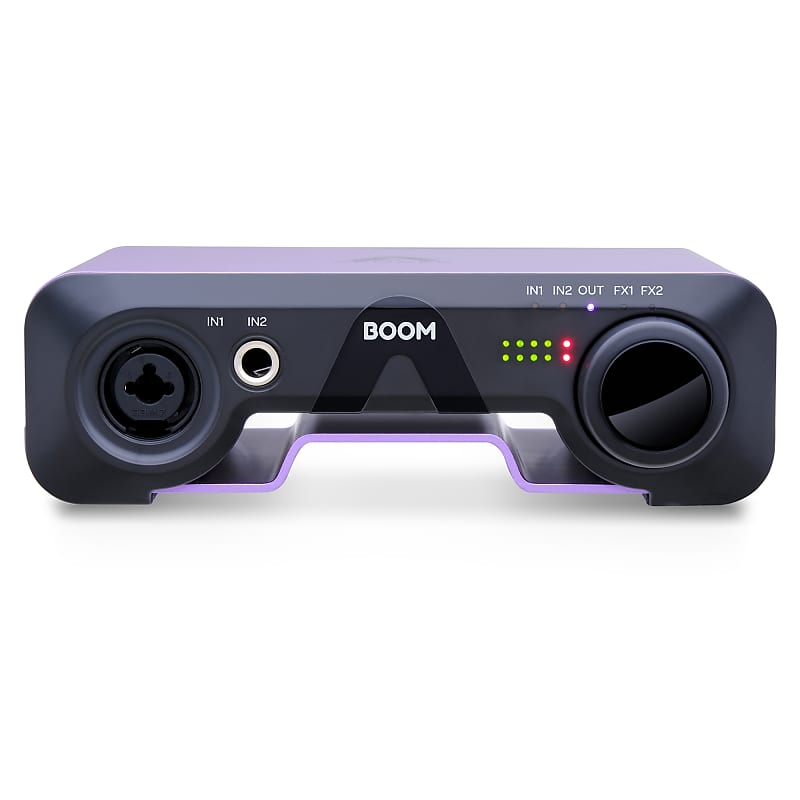 Apogee Boom 2x2 USB Type-C Audio interface with Built in Hardware DSP FX image 1