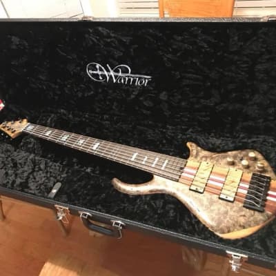 Warrior 6 String Bass Dran Michael series - Buckeye burl image 3