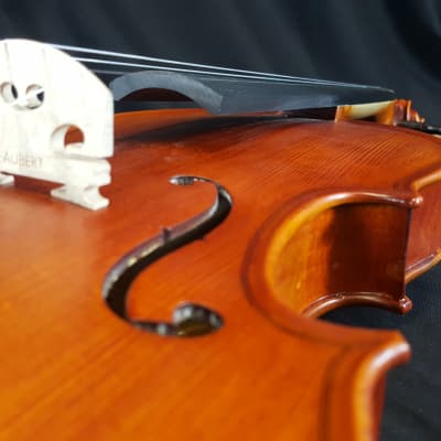 Vivace 4/4 Violin, Case & Bow EM 230 Satin Finish Solid Top image 7