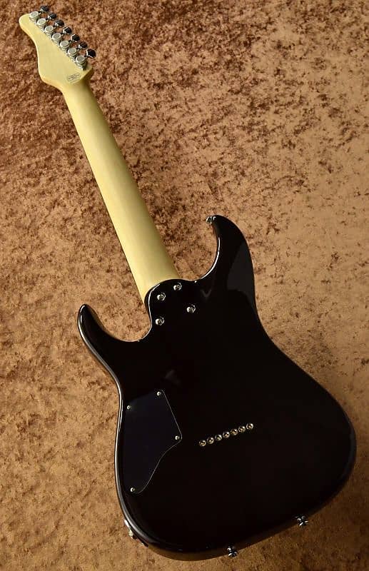 Schecter NV-7-24-AL-FXD/SPBKN/E 【Spalted Top Black to Natural