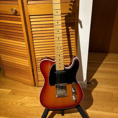 Cherry telecaster deals