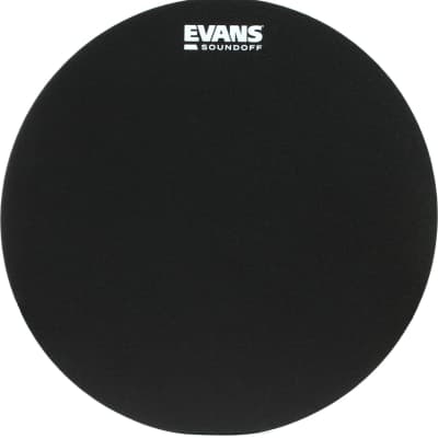 Evans SoundOff Universal Bass Drum Mute  Bundle with Evans SoundOff Tom Mute - 14" image 3